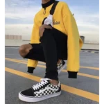 Premium Vans Old Skool Checkerboard Shoes For Men (HOF878)
