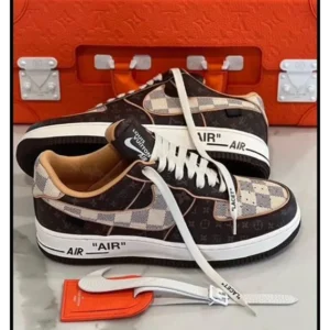 Trendy Nike Air Force Lv Brown Shoes For Men (SHUB764)