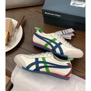 Trendy Onitsuka Tiger Mexico 66 Mako Blue Green Shoes For Men (SHUB551)