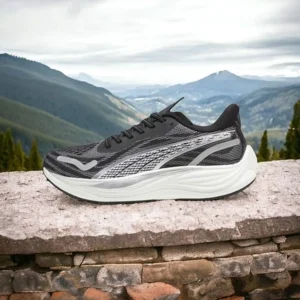 Premium Puma Nitro Velocity 3 Black Shoes For Men (HOF880)