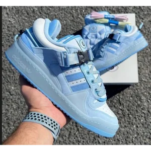 Premium Adidas Forum Bad Bunny Tint Blue Shoes For Men (QT250)
