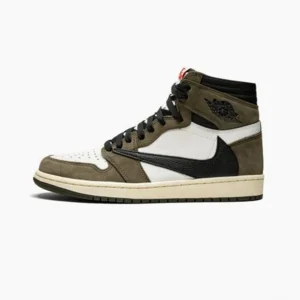 Stylish Air Jordan 1 X Travis Scott Mocha Shoes For Men (HOF993)