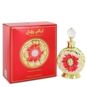Swiss Arabian Layali Rouge Attar 15 ml Original Imported Attar From UAE (IC292)