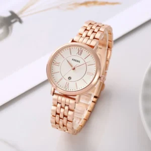 Trendy Fossil Watch For Women (J2280)