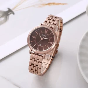 Trendy Fossil Watch For Women (J2281)