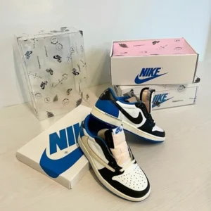 Premium Nike Air Jordan Retro 1 Low X Travis Scott Shoes For Men (QT254)