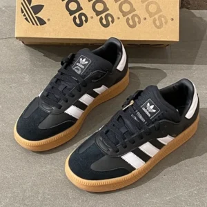 Classy Adidas Palace X Puig Samba Black Shoes For Men (SW6382)