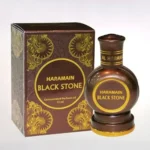 Al Haramain Black Stone Attar 15 Ml Original First Copy Attar From Uae (IC320)