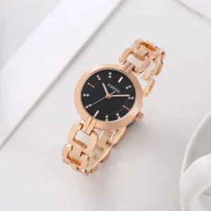 Classy Fossil Watch For Women (J2248)