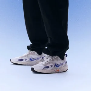 Classy Nike Jam Electric White Blue Shoes For Men (SHH07788)