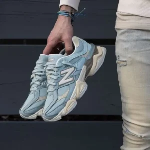 Trendy New Balance 9060 Blue Haze Shoes For Men (SHUB516)