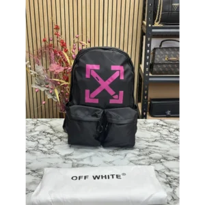 Trendy Off-White Bagpack (J2575)