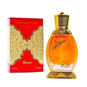 Rasasi Mukhallat al Oudh 20 ml Attar Concentrated Perfume (IC268)