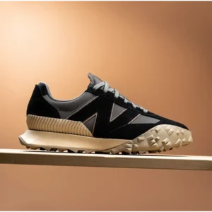 Classy New Balancee Xc 72 Black Castlerock Shoes For Men (SW6394)