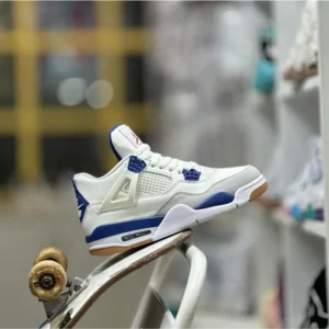 Trendy Jordan Retro 4 SB Sapphire Blue Shoes For Men (SHUB634)