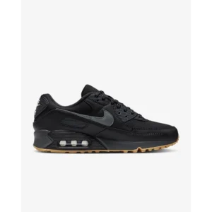 Classy Nike Air Max 90 Black Gum Shoes For Men (SW6396)