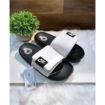Premium Nike Offcourt Adjust Black White Slides For Men (BME83)
