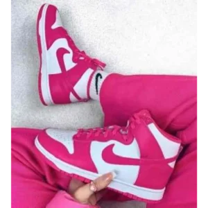 Imported Nike Sb Dunk High Pink Shoes For Women (BME197)