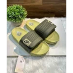 Stylish Nike Offcourt Adjust Olive Green Slides For Men (BME226)