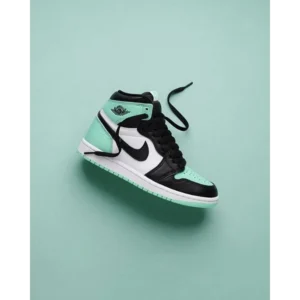Classy Nike Air Jordan Retro 1 High Green Glow Shoes For Men (SFS1557)