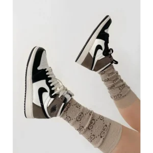 Stylish Air Jordan Retro 1 High Dark Mocha Shoes For Women (SFS1624)