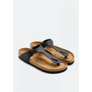 Luxurious Birkenstocks Black Slide For Men (FF527)