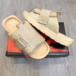 Luxurious Nike Asuna 3 Adjust Beige Luxurious Quality Slides For Men (SIG767)