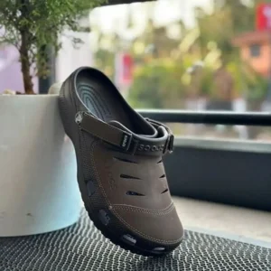 Trendy classic yukoon clog sandal tan For Men (FF573)