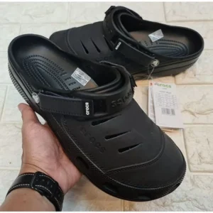 Trendy Classic Yukoon Clog Sandal Black For Men (FF576)