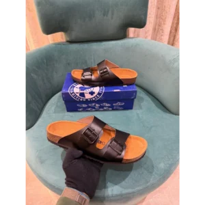 Trendy Birkenstock Arizona Black Leather For Men (LAZ1622)