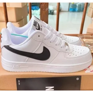 Luxurious Nike Airforce white Black Shoes For Men (BSF1955)