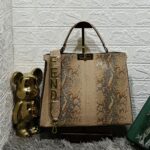 New Fendi Croco Snake Peekaboo Tote Bags