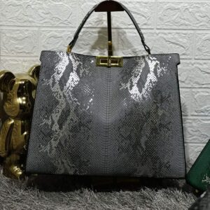 New Fendi Croco Snake Peekaboo Tote Bags
