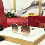 Men Classic Style Cartier Sunglasses 52 Silver Blue