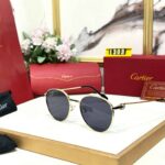 Men Classic Style Cartier Sunglasses 52 Silver Blue