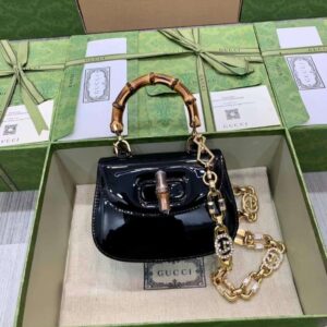 GUCCI BAMBOO MINI TOP HANDLE BAG