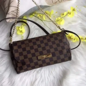 Vuitton Shelton Grid Shoulder Bag