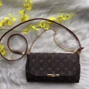 Vuitton Shelton Monogram Shoulder Bag With Box