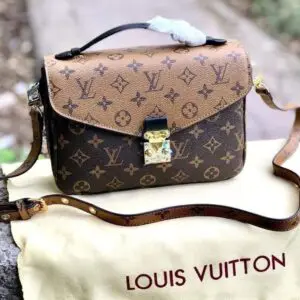 Vuitton Pochette Metis Brown Monogram Sling Bag