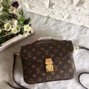Vuitton Pochette Metis Coffee Monogram Sling Bag