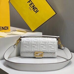 Fendi Roma Totes in Town White