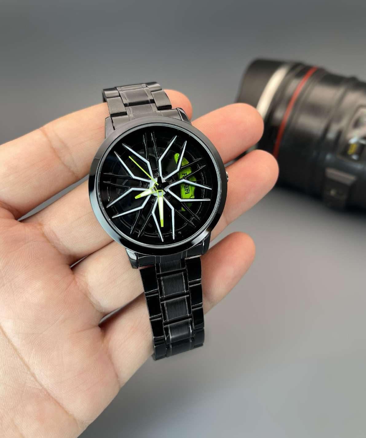 3D Ferrari Wheel Rotating