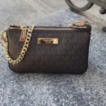 Michael Kors Small Jet Set Coffee Shoulder Bag