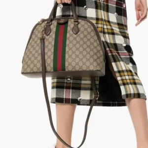 Gucci Ophidia GG Medium Top Handle Hand Bag