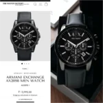 Armani AX2098 Black First Copy