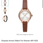 Armani Exchange Quartz Crystal Watch