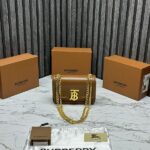 Premium Burberry Leather Shoulder Bag For Women