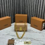 Premium Burberry Leather Shoulder Bag For Women