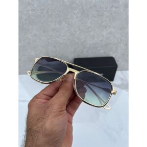 Green Gold Chrome Hearts Sunglasses For Men