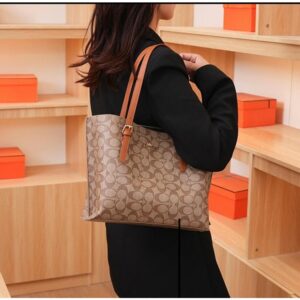 Coach Handbag Mollie Tote Shoulder Bag With Box